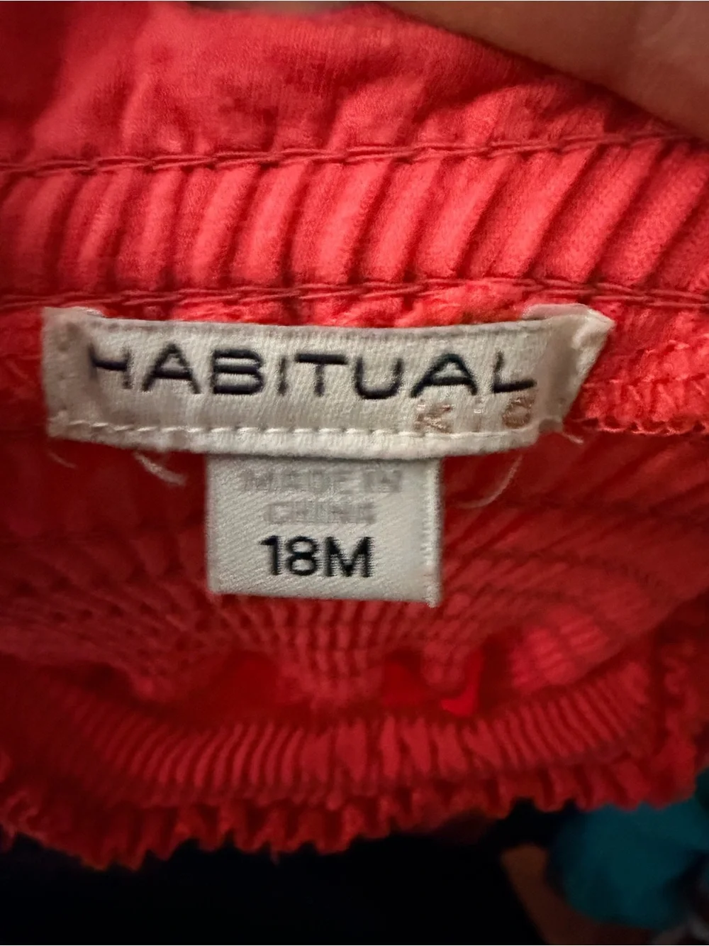 Habitual smocked bodice